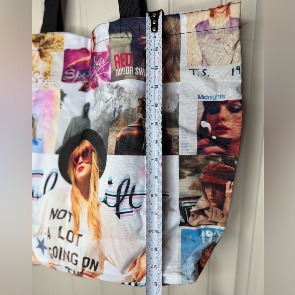 NEW TAYLOR SWIFT ❤️ Album Cover Collage Canvas, Double Handle, Tote - Picture 6 of 11